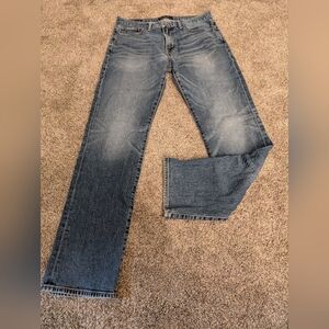 Lucky Brand Men's Blue Straight Jeans